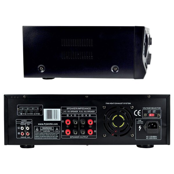 Main product image for Pyle PT272AUBT Home Theater Stereo System with Blue 310-2670